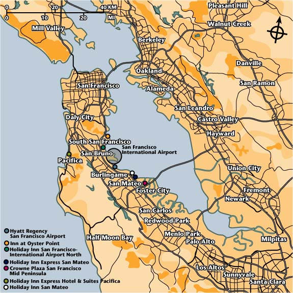 Driving Directions To Sfo Directions To San Francisco International Airport